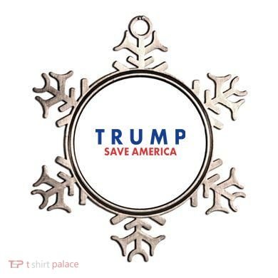 Trump Save American Logo Ornament