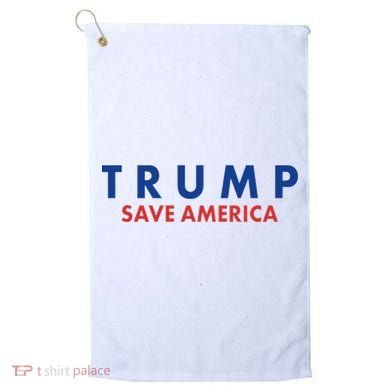 Trump Save American Logo Golf Towel