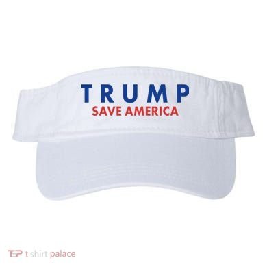 Trump Save American Logo Visor