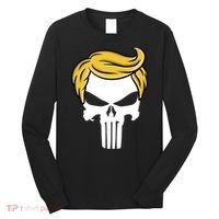Trump Skull Long Sleeve Shirt thumb 0