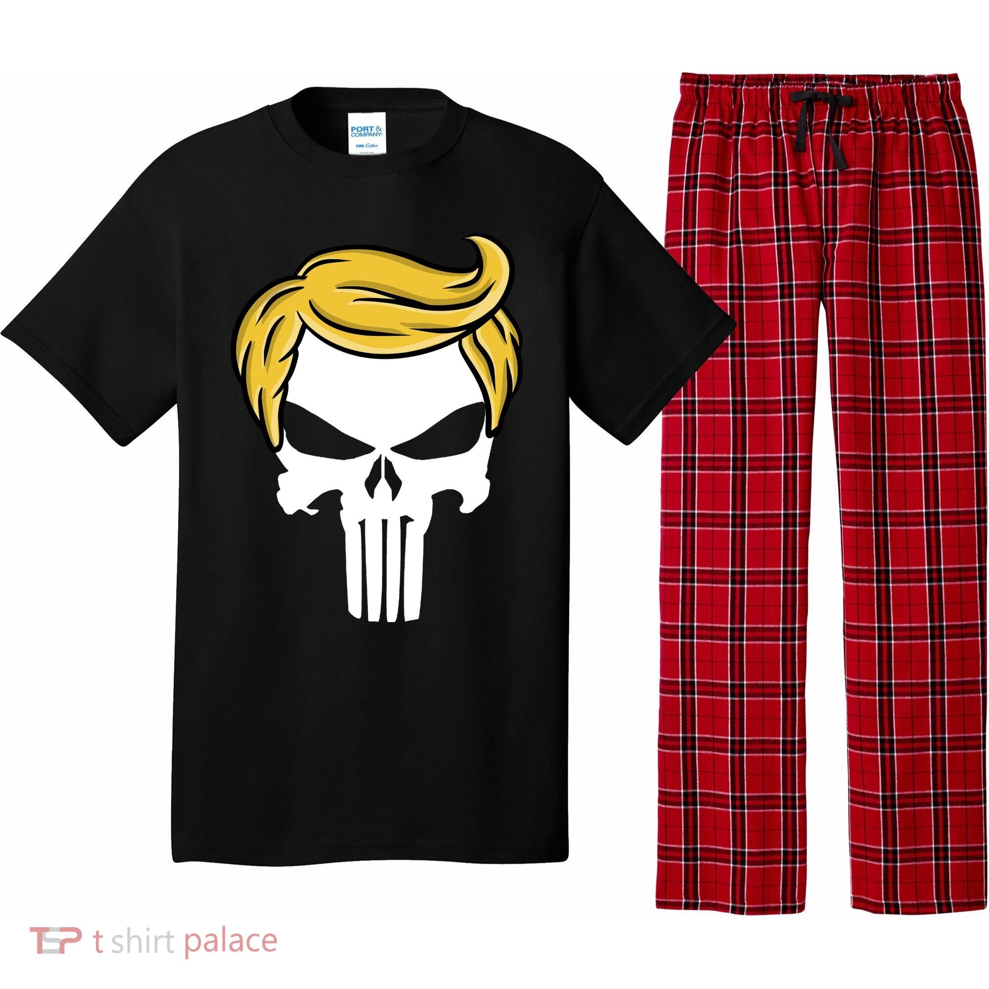 Trump Skull Pajama Set