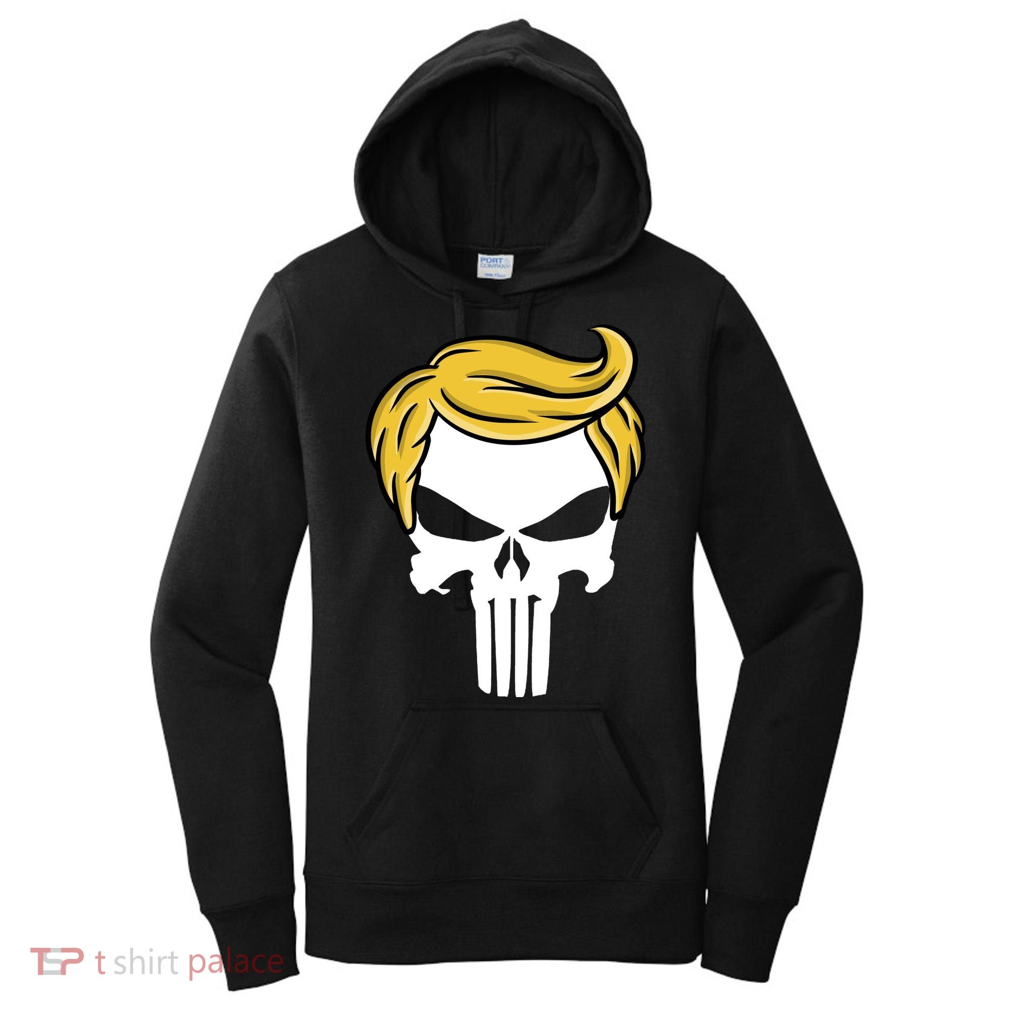 Trump Skull Women's Hoodie