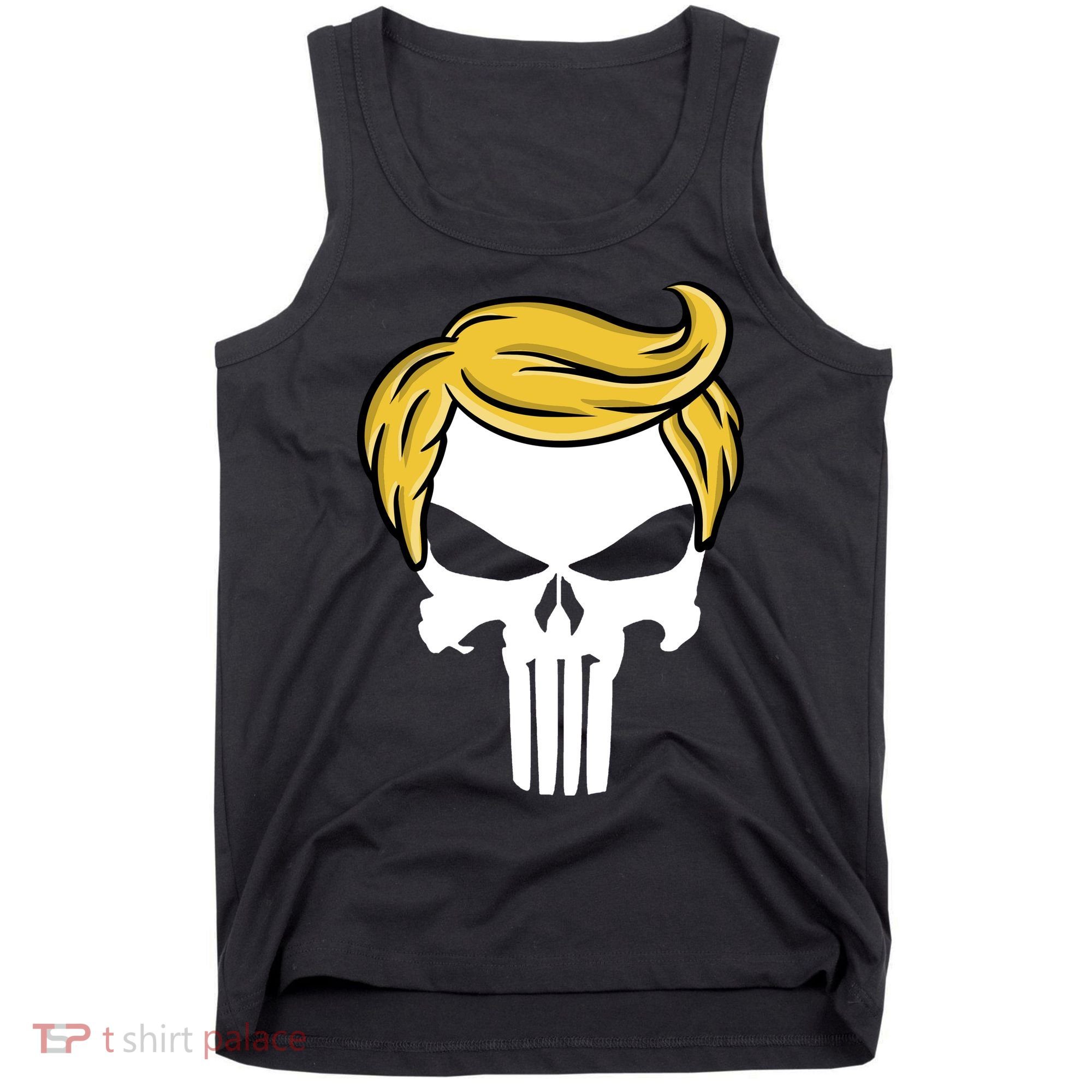 Trump Skull Tank Top