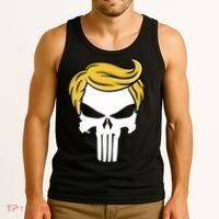 Trump Skull Tank Top thumb 3