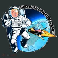 Trump Space Force One Baby Bodysuit thumb 2
