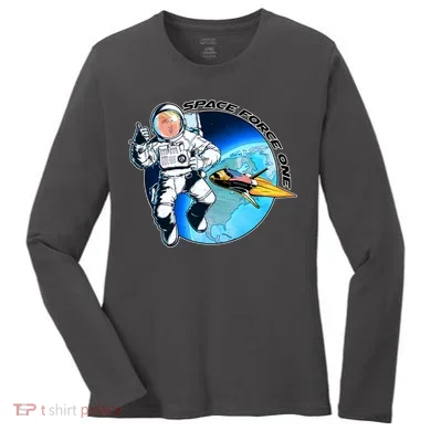 Trump Space Force One Women's Long Sleeve Shirt