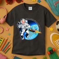 Trump Space Force One Kids T-Shirt thumb 3