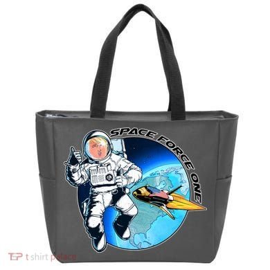 Trump Space Force One Tote Bag