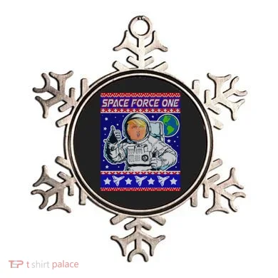 Trump Space Force One Ugly Christmas Ornament