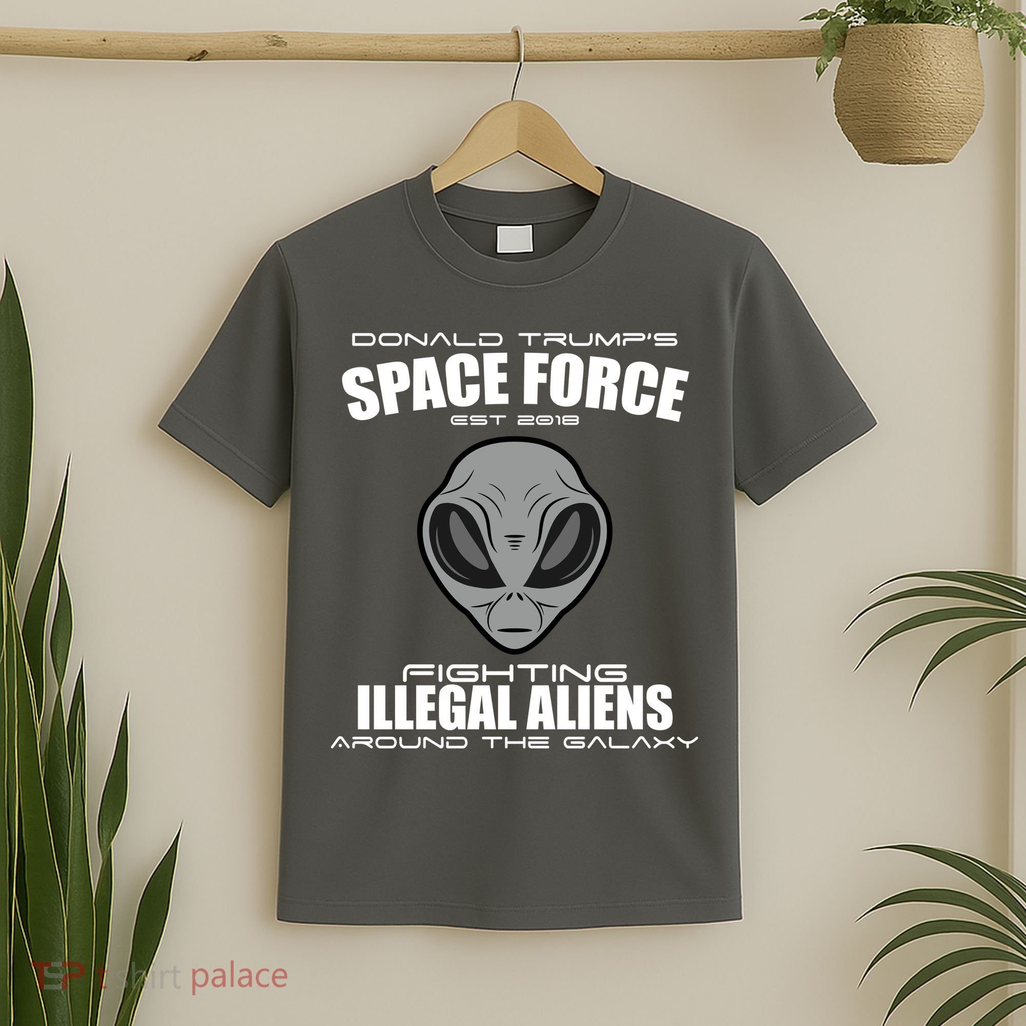 Trump Space Force Team Fight Illegal Aliens T-Shirt