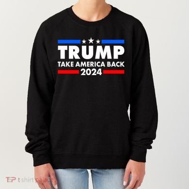 Trump Take America Back 2024 Election Logo Women's Sweatshirt