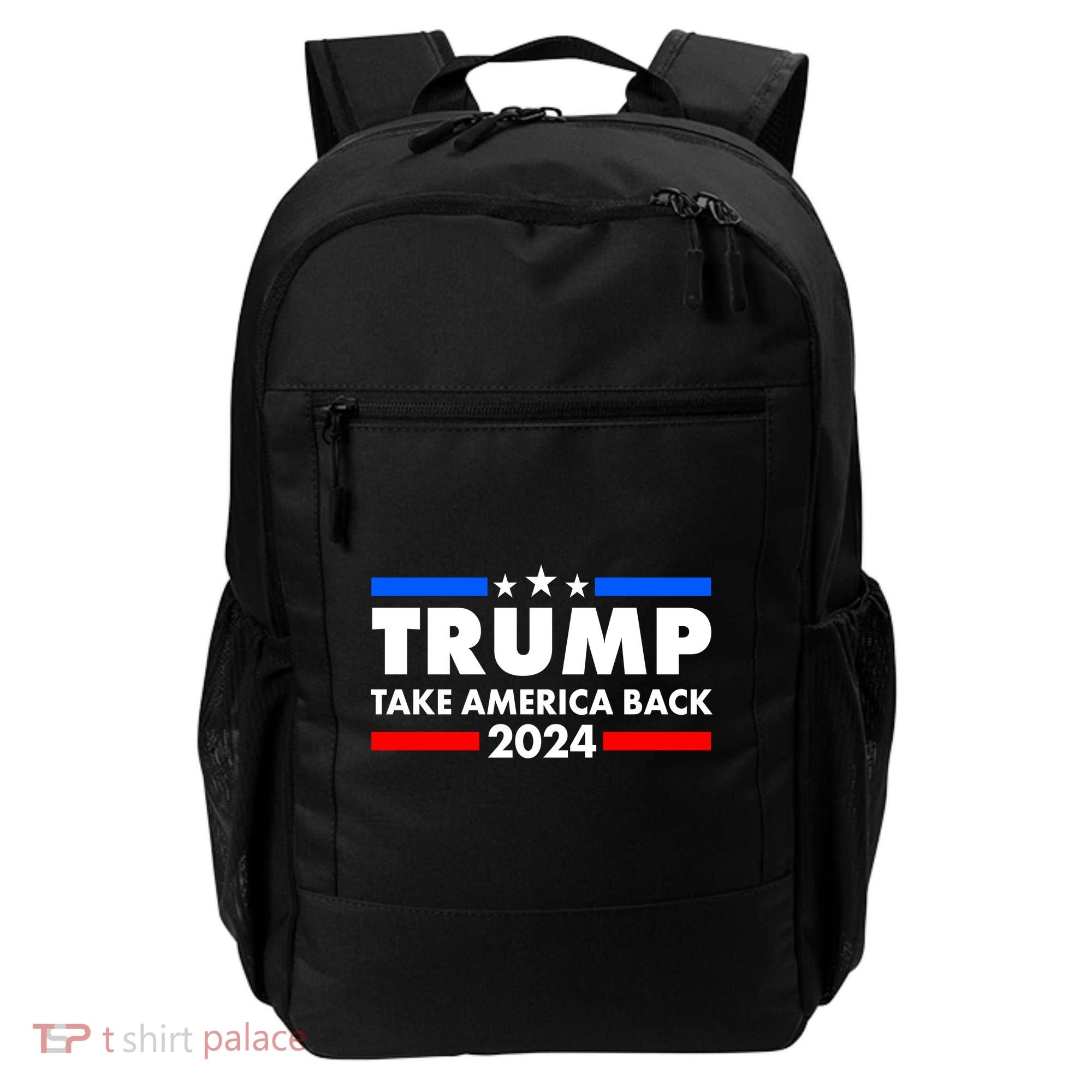 Trump Take America Back 2024 Election Logo Backpack