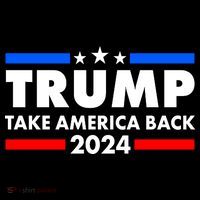 Trump Take America Back 2024 Election Logo Women's Hoodie thumb 2