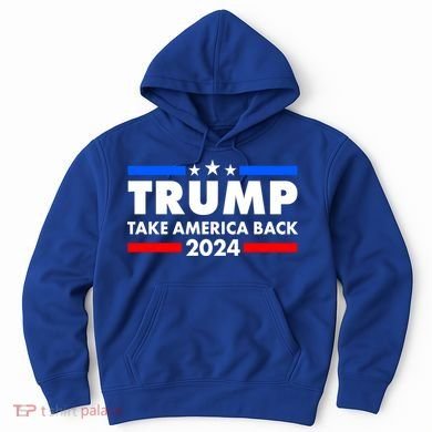 Trump Take America Back 2024 Election Logo Hoodie
