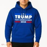 Trump Take America Back 2024 Election Logo Hoodie thumb 2
