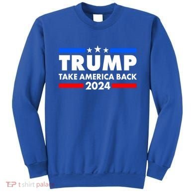 Trump Take America Back 2024 Election Logo Sweatshirt