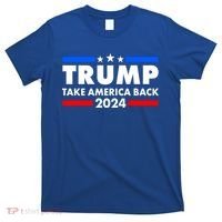 Trump Take America Back 2024 Election Logo T-Shirt thumb 0