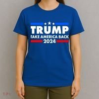 Trump Take America Back 2024 Election Logo T-Shirt thumb 4