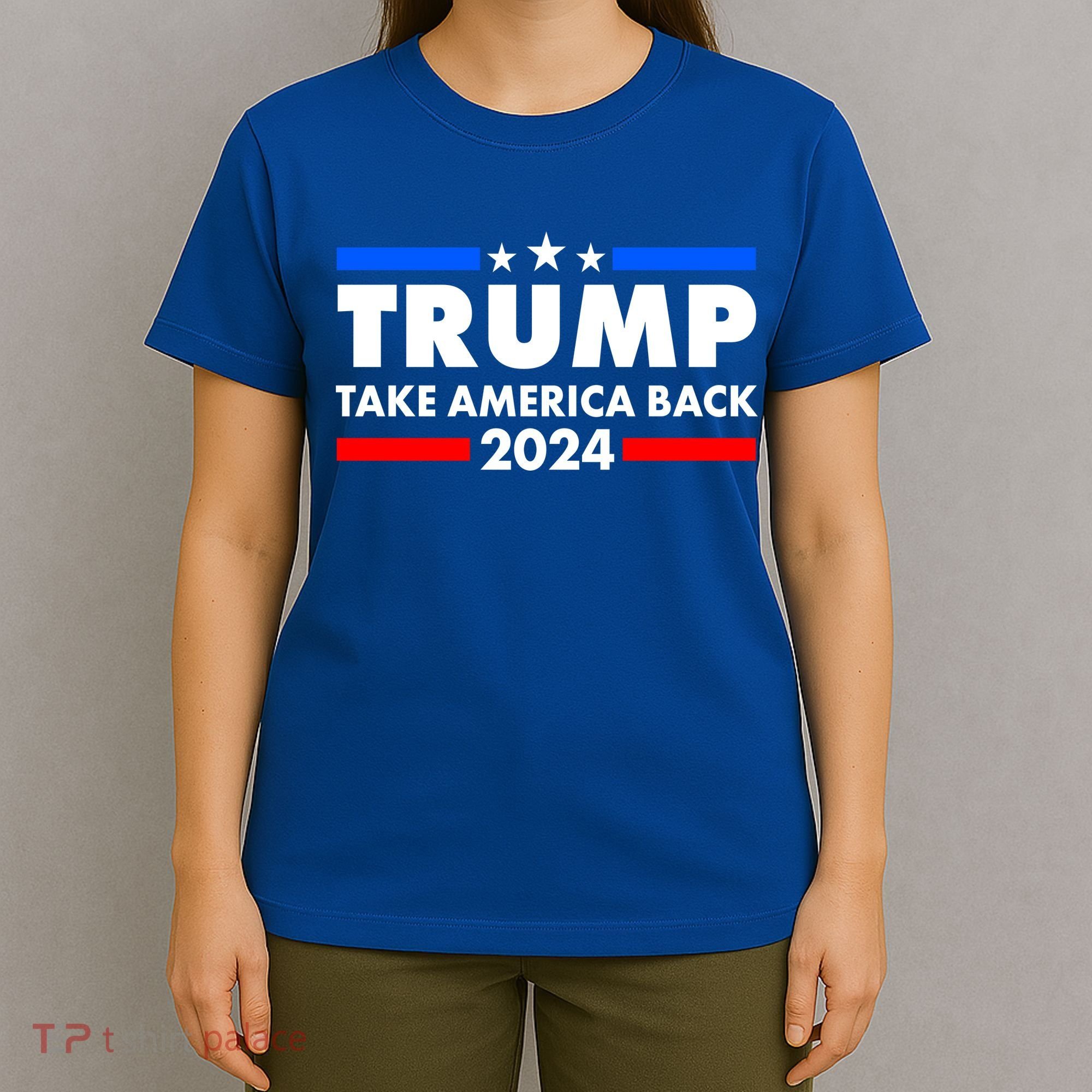 Trump Take America Back 2024 Election Logo T-Shirt