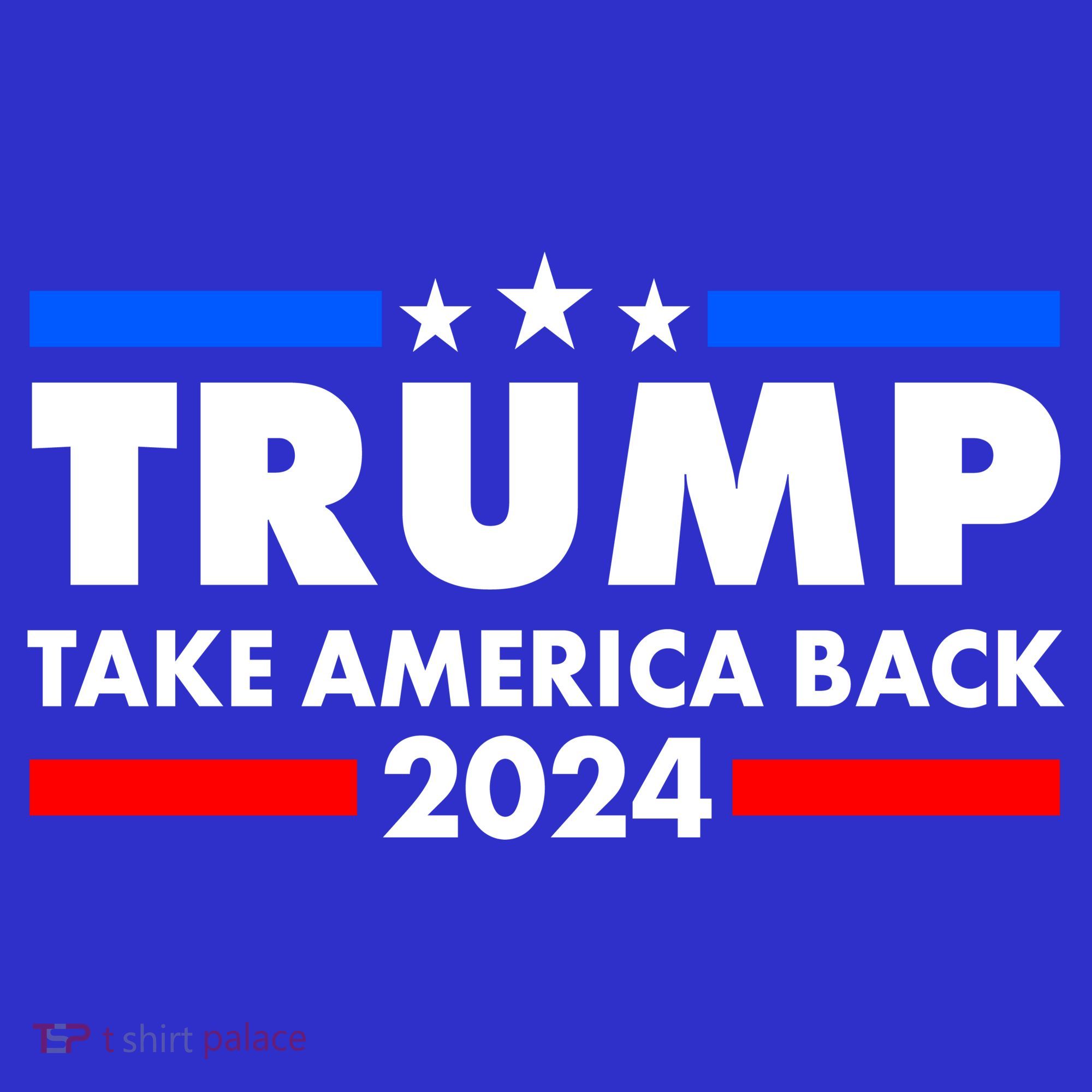 Trump Take America Back 2024 Election Logo T-Shirt
