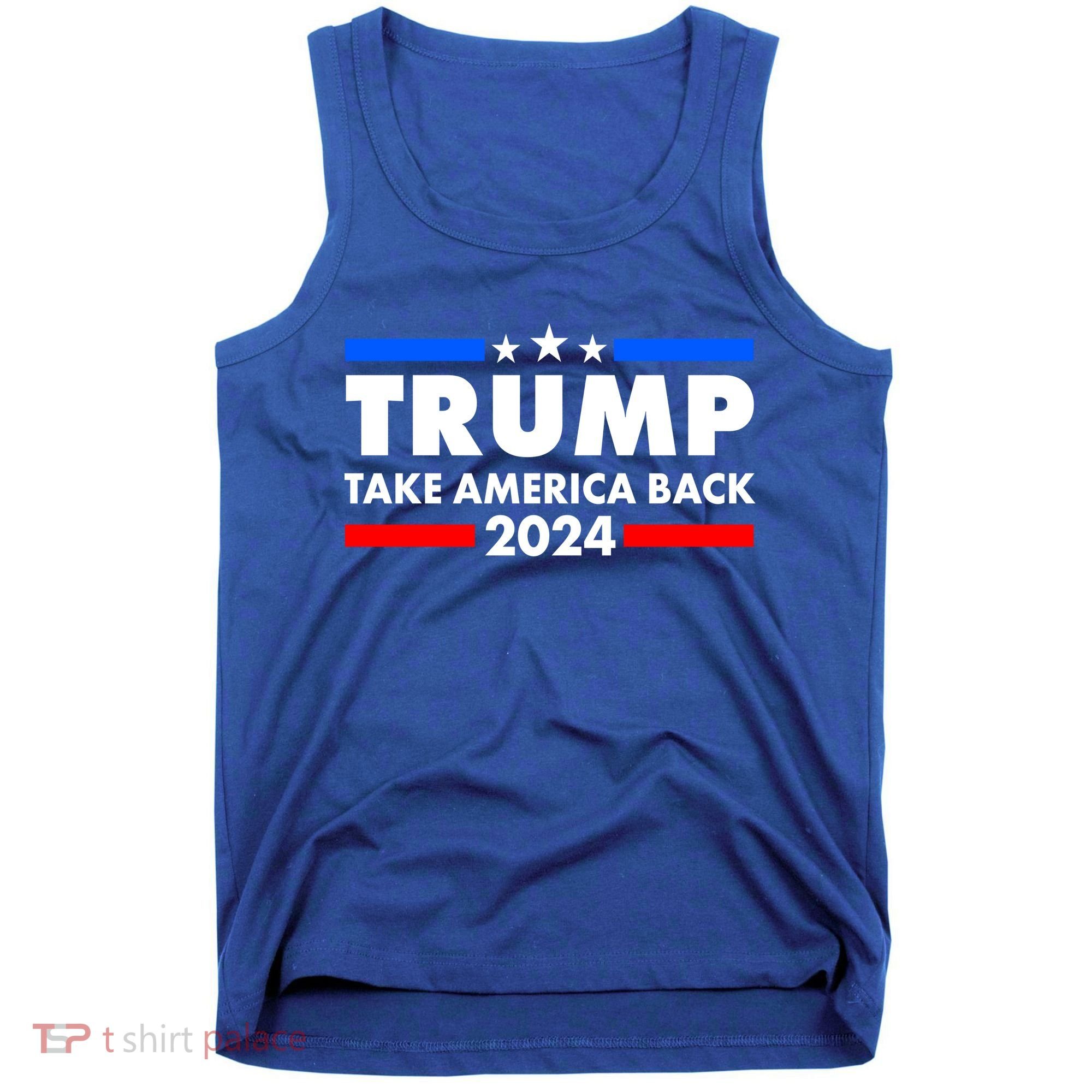 Trump Take America Back 2024 Election Logo Tank Top
