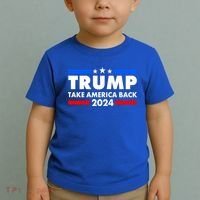 Trump Take America Back 2024 Election Logo Toddler T-Shirt thumb 2