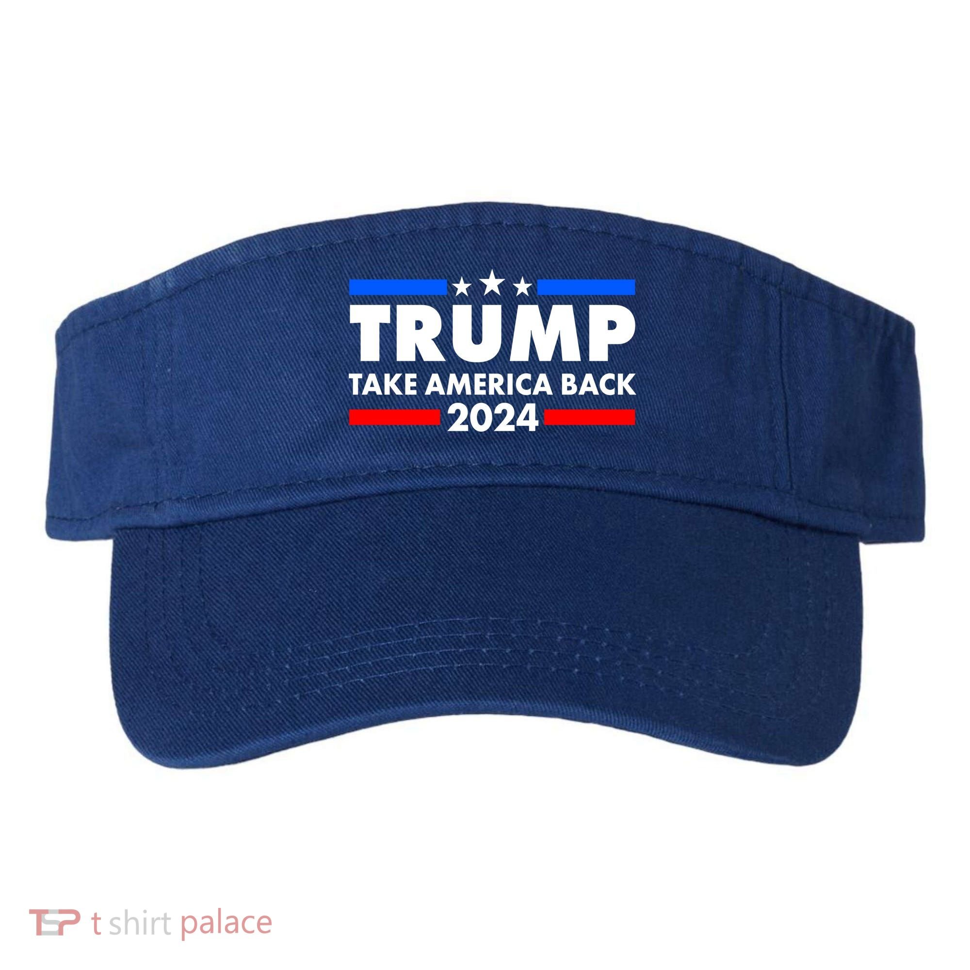 Trump Take America Back 2024 Election Logo Visor