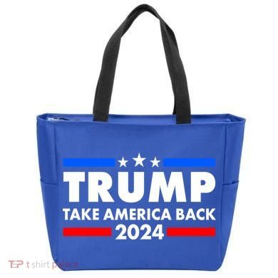 Trump Take America Back 2024 Election Logo Tote Bag