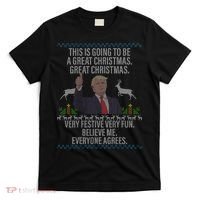 Trump This Is Going To Be A Great Great Christmas T-Shirt thumb 0