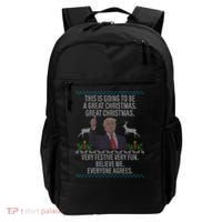 Trump This Is Going To Be A Great Great Christmas Backpack thumb 0