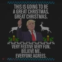 Trump This Is Going To Be A Great Great Christmas Button thumb 1