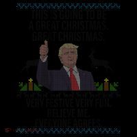 Trump This Is Going To Be A Great Great Christmas Coffee Mug thumb 5