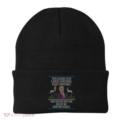 Trump This Is Going To Be A Great Great Christmas Beanie