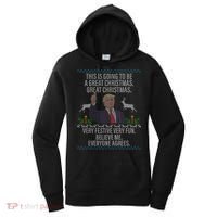 Trump This Is Going To Be A Great Great Christmas Women's Hoodie thumb 0