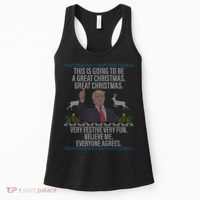Trump This Is Going To Be A Great Great Christmas Women's Tank Top