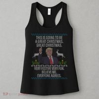 Trump This Is Going To Be A Great Great Christmas Women's Tank Top thumb 3