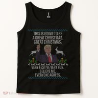 Trump This Is Going To Be A Great Great Christmas Tank Top thumb 2