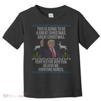 Trump This Is Going To Be A Great Great Christmas Toddler T-Shirt thumb 0