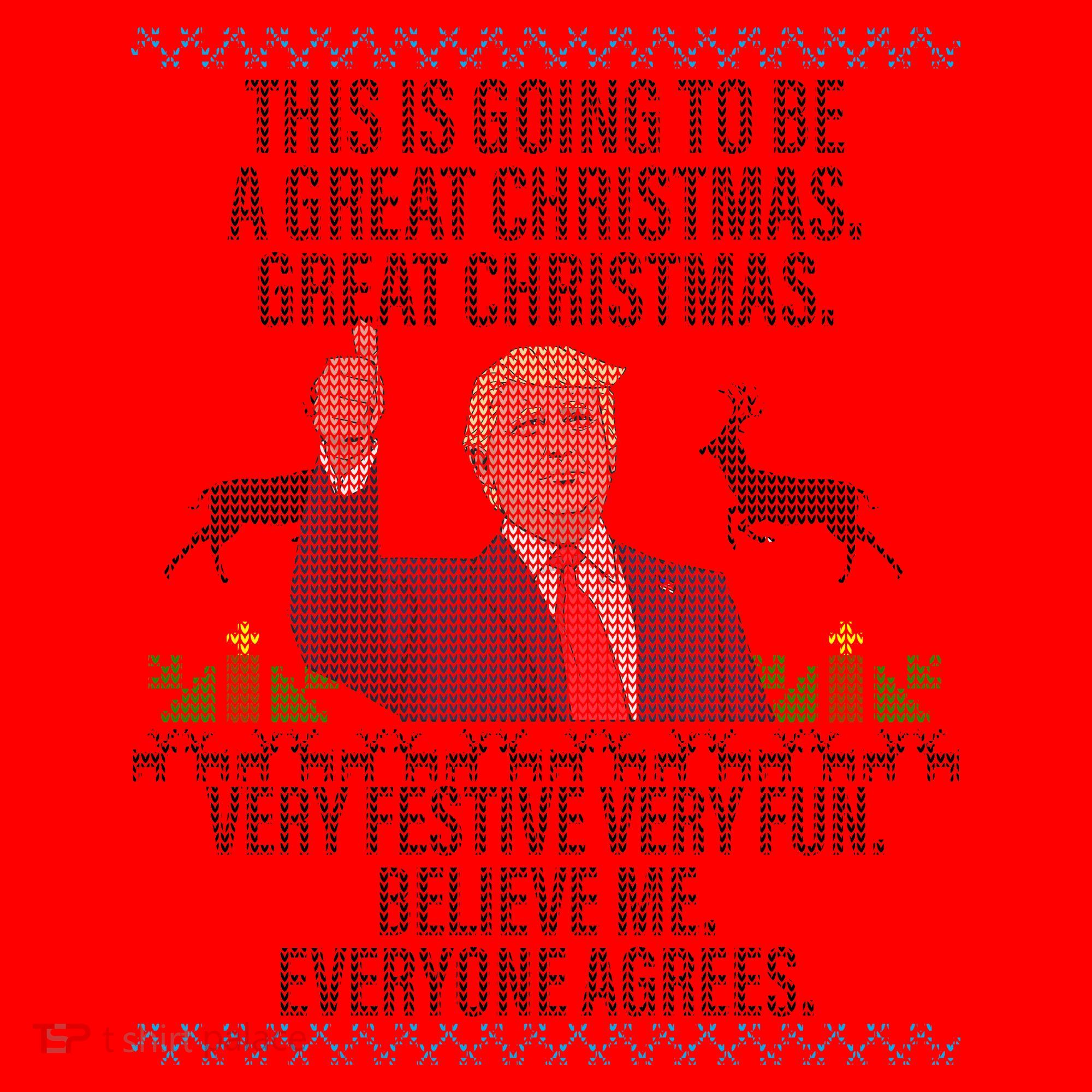 Trump This Is Going To Be A Great Great Christmas Santa Hat