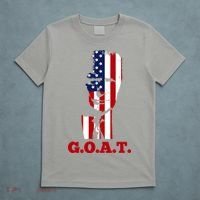 Trump USA Flag GOAT T-Shirt thumb 5