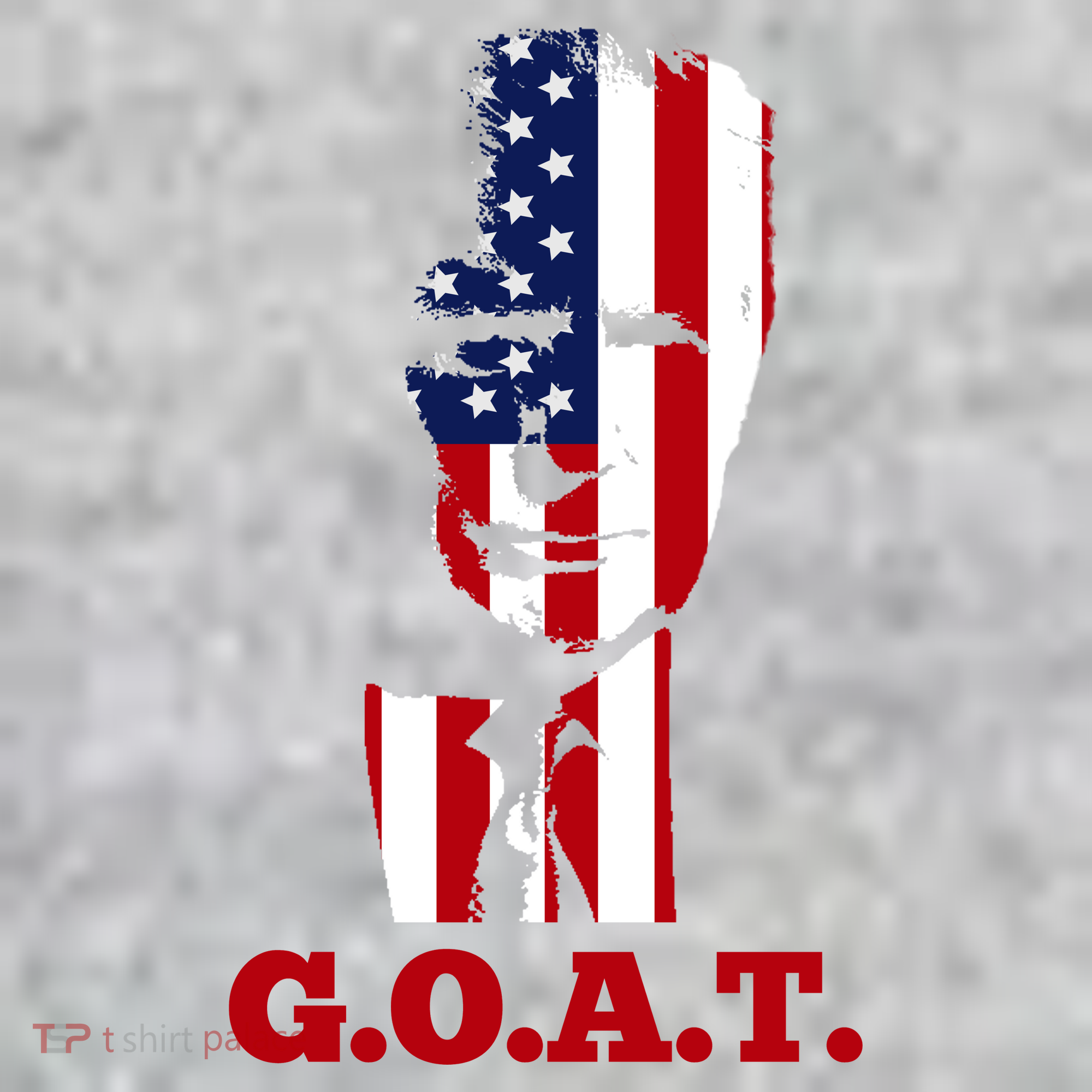 Trump USA Flag GOAT Kids Sweatshirt