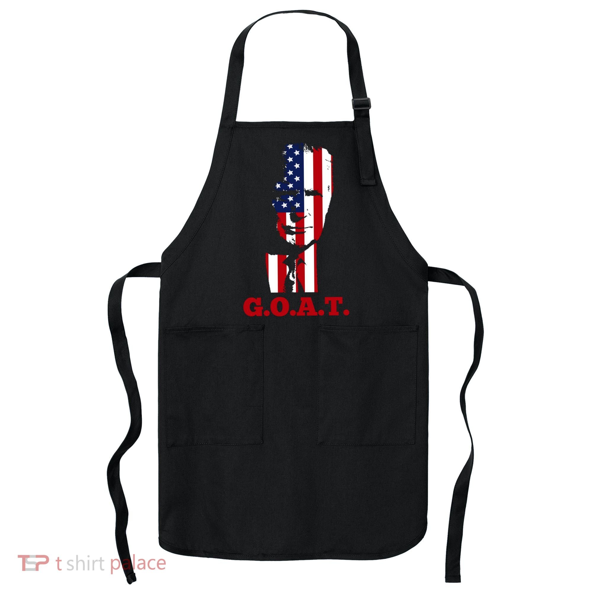 Trump USA Flag GOAT Apron