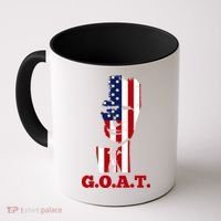 Trump USA Flag GOAT Coffee Mug thumb 0