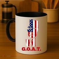 Trump USA Flag GOAT Coffee Mug thumb 4