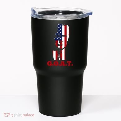 Trump USA Flag GOAT Tumbler