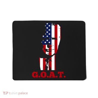 Trump USA Flag GOAT Mousepad