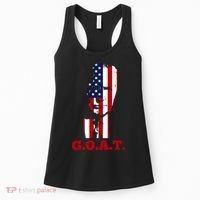 Trump USA Flag GOAT Women's Tank Top thumb 0