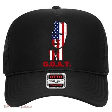 Trump USA Flag GOAT Hat