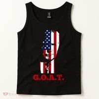Trump USA Flag GOAT Tank Top thumb 2