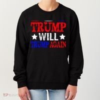 Trump Will Trump Again Women's Sweatshirt thumb 0